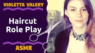 АСМР парикмахерская (стрижка кончиков), ролевая игра, тихий голос / ASMR Haircut Role Play