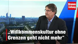 Muchitsch (SPÖ): „Willkommenskultur ohne Grenzen geht nicht mehr“ | krone.tv NACHGEFRAGT