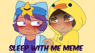 Sleep With Me Meme [Brawl Stars] - Leon x Sandy