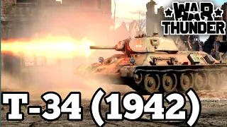 War Thundher Mobile : Tank T-34 (1942) Gameplay