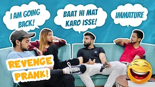 I'M GOING BACK TO DELHI!!- REVENGE PRANK ft Mnv & Arsh | Ashi Khanna