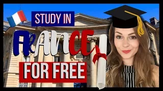 How to study in FRANCE in ENGLISH for FREE! 🇫🇷📙 My story 🤘 (French subtitles)