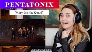 Pentatonix "Mary, Did You Know?" REACTION & ANALYSIS by Vocal Coach/Opera Singer