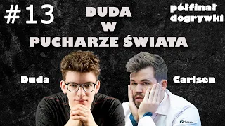 CO ZA MECZ! | DUDA - CARLSEN | PUCHAR ŚWIATA W SZACHACH