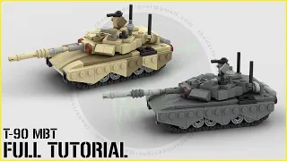 LEGO TUTORIAL | T-90 MBT |  - 1/70Scale