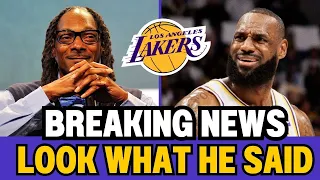 OH MY GOD! LOOK WHAT SNOOP DOG SAID ABOUT LEBRON JAMES THIS MONDAY! LAKERS NEWS TODAY