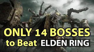 How to Fight the LEAST BOSS to Beat the Game [Elden Ring, main bosses fight tips, beginner's guide]