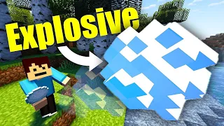 Exploding Snowballs In Minecraft Tutorial!