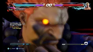 Akuma Open Stage Death Combo... 5 Just Frames in 1 Combo😱😱!!