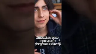 #pov aidan trata de ponerte nerviosa pero mejor tu lo pusiste nervioso a el #aidanytn #nervioso