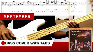 September - Earth Wind & Fire (BASS COVER + TABS)