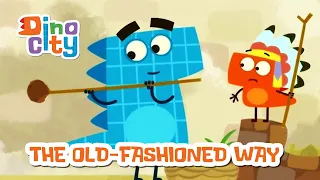 The old-fashioned way - DinoCity | Cartoon for Kids