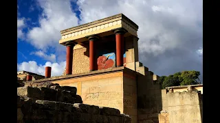 Knossos Palace and Fortress at  Heraklion, Crete