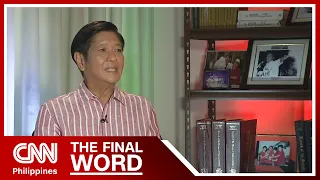 One-on-one with Bongbong Marcos