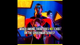 QUIZ | Which does not exist in the Spiderman series?     #quiz #quiztime