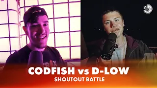 CODFISH VS D-LOW - Shoutout Battle - Which Shoutout do you like more ?