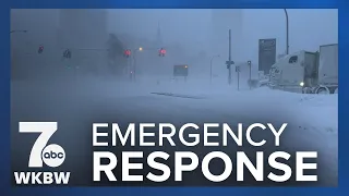 Blizzard response: Emergency services unavailable in some parts of Erie County