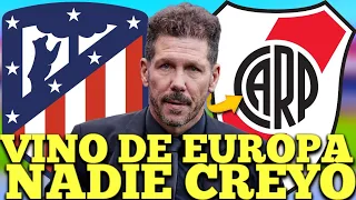 🚨😨¡NOTICIAS DE ÚLTIMA HORA! ¡VINO DE EUROPA! ¡NADIE LO CREYÓ! NOTICIAS DE RIVER PLATE HOY