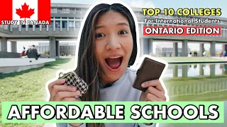 AFFORDABLE SCHOOLS IN CANADA: ONTARIO EDITION! 🇨🇦