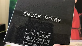 Духи Lalique Encre Noire  - Запах леса самоубийц.  (Лалик Энкре Нуар)