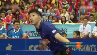 Joo Sae Hyuk(Defence) vs Ma Long(Attack)  2016 China Super League HD