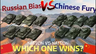 Russia VS China! (Nation VS Nation) - Which One Is Better? | WOT BLITZ