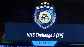 FIFA 23_SBC TOTS challenge 2 [XP] Plus One Pack Of 8 Player From Premier League