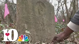 Black History Month: Workers continue restoring historic Black cemetery