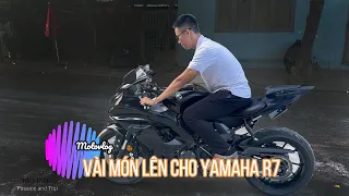 BU LINH - YAMAHA R7 idol BikeLab lên vài món đồ CNC