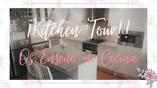 KITCHEN TOUR!! OS ENSEÑO MI COCINA + TRUCO DE LIMPIEZA