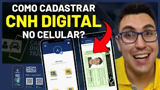 COMO CADASTRAR CNH DIGITAL NO CELULAR? CARTEIRA DE HABILITAÇÃO