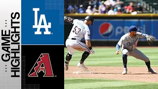 Dodgers vs. D-backs Game Highlights (4/9/23) | MLB Highlights