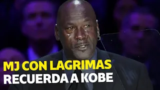 Michael Jordan recuerda con lágrimas a Kobe Bryant