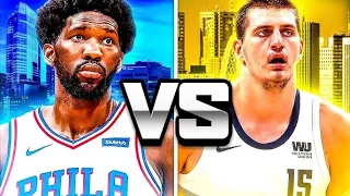 Nikola Jokic VS Joel Embiid! Who is the REAL NBA MVP?!