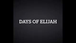 Days of Elijah by (Joyous Celebration instrumental)