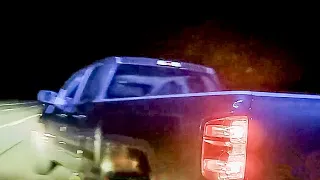Man Runs from Cops, Gets 98 MPH PIT Maneuver