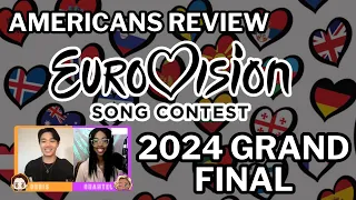 Americans Watch Eurovision 2024 - Honest Review