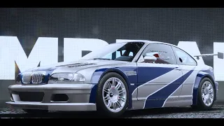 Need For Speed Unbound - NFSMW BMW M3 GTR in single player mode