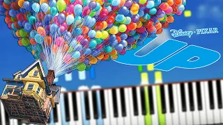 Disney Pixar's Up - Theme Song (Soundtrack from Married Life scene) Piano Cover (Sheet Music + midi)