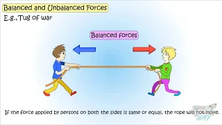 Balanced and Unbalanced Forces For Kids | Tutway