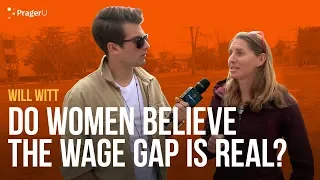 Do Women Believe in the Wage Gap? | Man on the Street