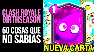 CLASH ROYALE: 50 Cosas que NO SABÍAS de la TEMPORADA CUMPLEAÑOS | ¿Nueva Carta? + Torneo con Beniju