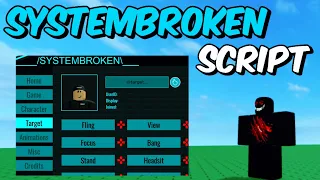 New Roblox Script SystemBroken Hub | Mobile & Pc [ Pastebin ]