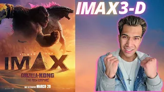 Godzilla x Kong: The New Empire - IMAX 3-D Review: Did It RULE?🔥