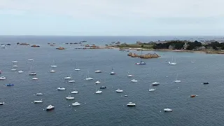 Wing foil - baie de Port Blanc, Côtes d'Armor...