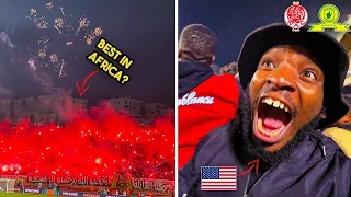 AMERICAN FAN Experiences WYDAD ATMOSPHERE vs MAMELODI SUNDOWNS