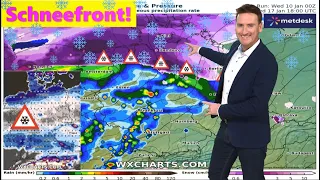 Starker Schneefall an LMG! Wintereinbruch nächste Woche: Was kommt auf Deutschland zu? Unsicherheit!