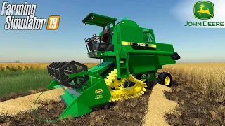 Farming Simulator 19 - SLC JOHN DEERE 7000 SERIES Crawler Combine