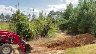 Moving Some Dirt Mahindra