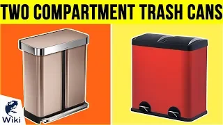 10 Best Two Compartment Trash Cans 2019